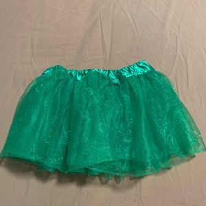 Girls GreenSparkly Tutu